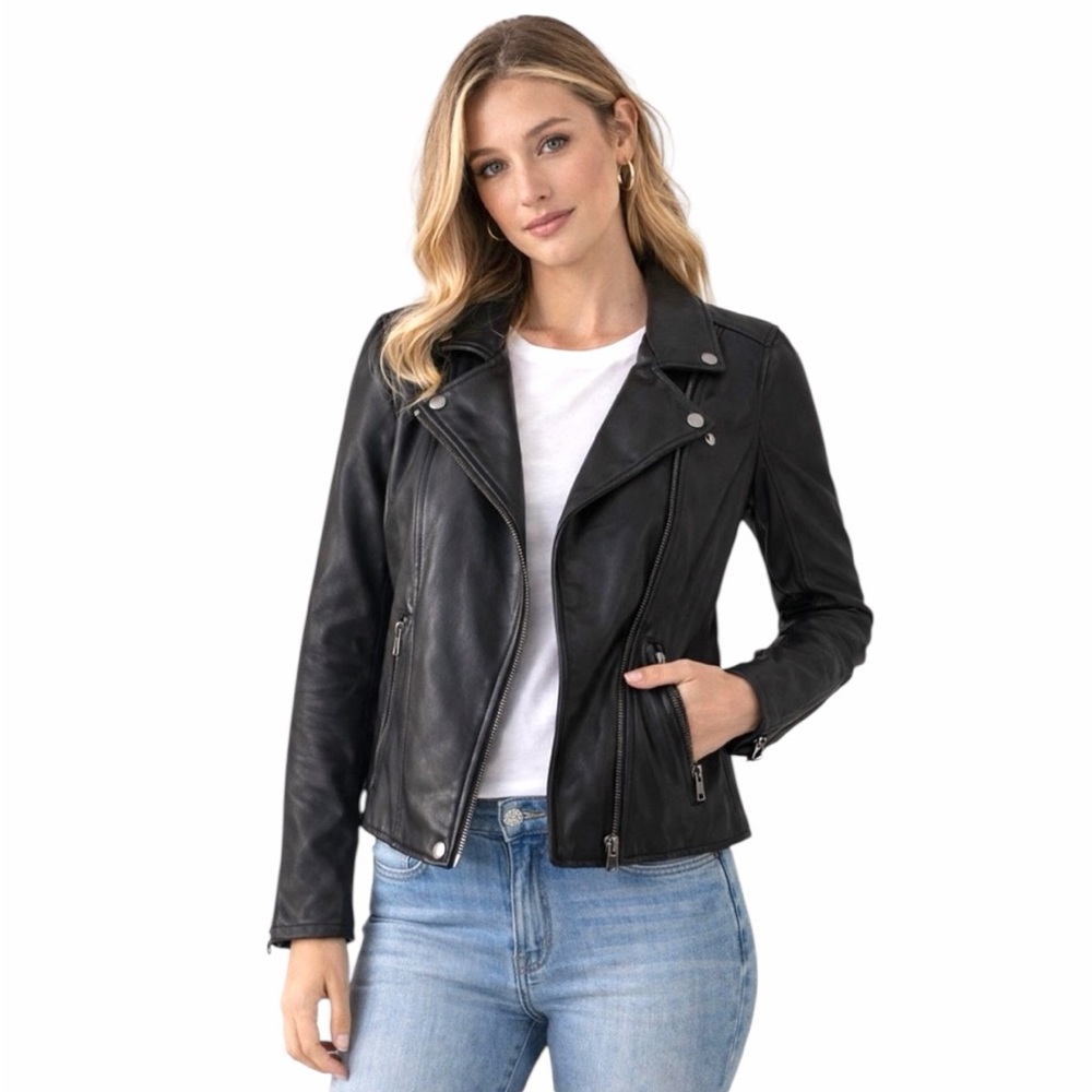 BLANK.NYC | Sexy Super Tailored Vegan Leather Moto Jacket | Size XS Women’s Edgy